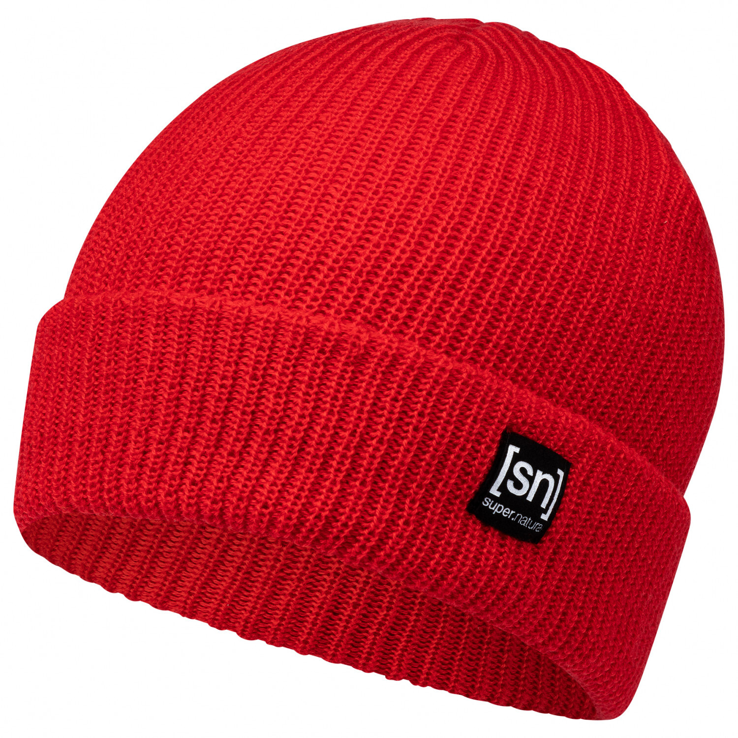 

Шапка Super.Natural Merino Basic Beanie, цвет High Risk Red