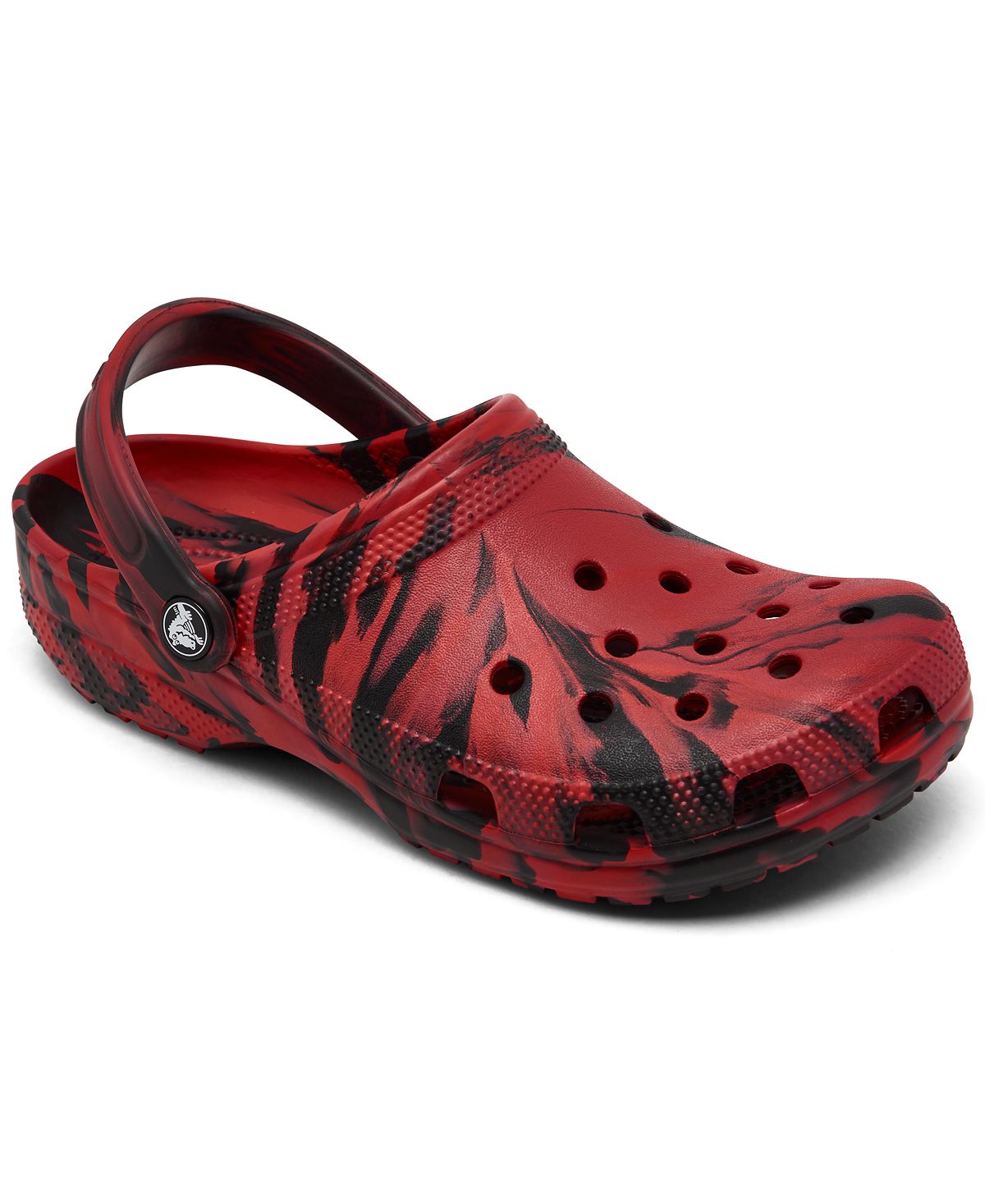 

Классические мраморные сабо Little Kids от Finish Line Crocs