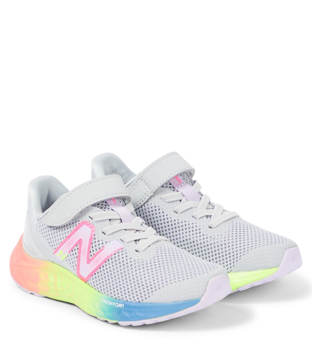 

Кроссовки fresh foam arisi v4 bungee lace New Balance, серый