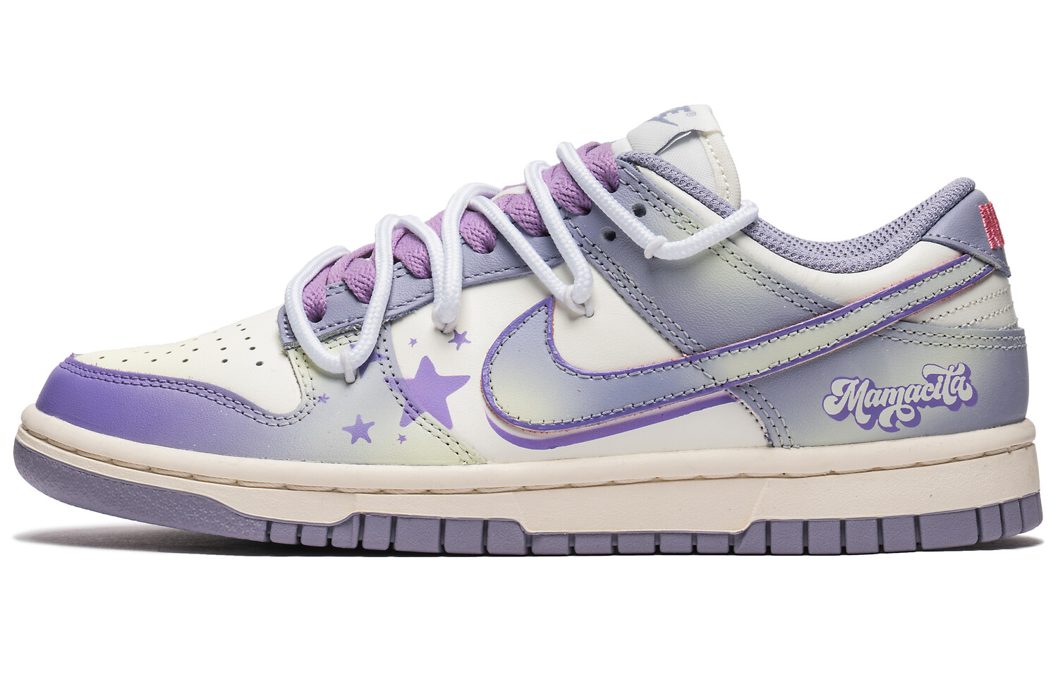 

Кроссовки Nike Dunk Skateboarding Shoes Women's Low-top Purple, цвет Light Lavender