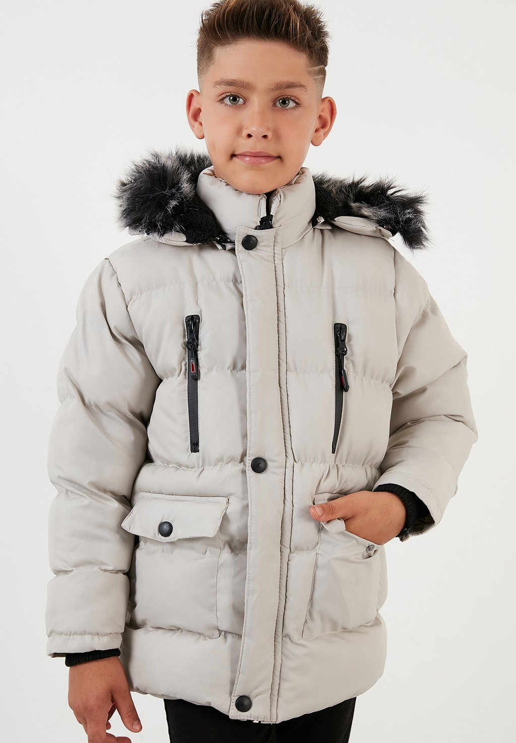 Зимнее пальто REGULAR FIT LELA, цвет stone colored зимнее пальто regular fit lela цвет stone