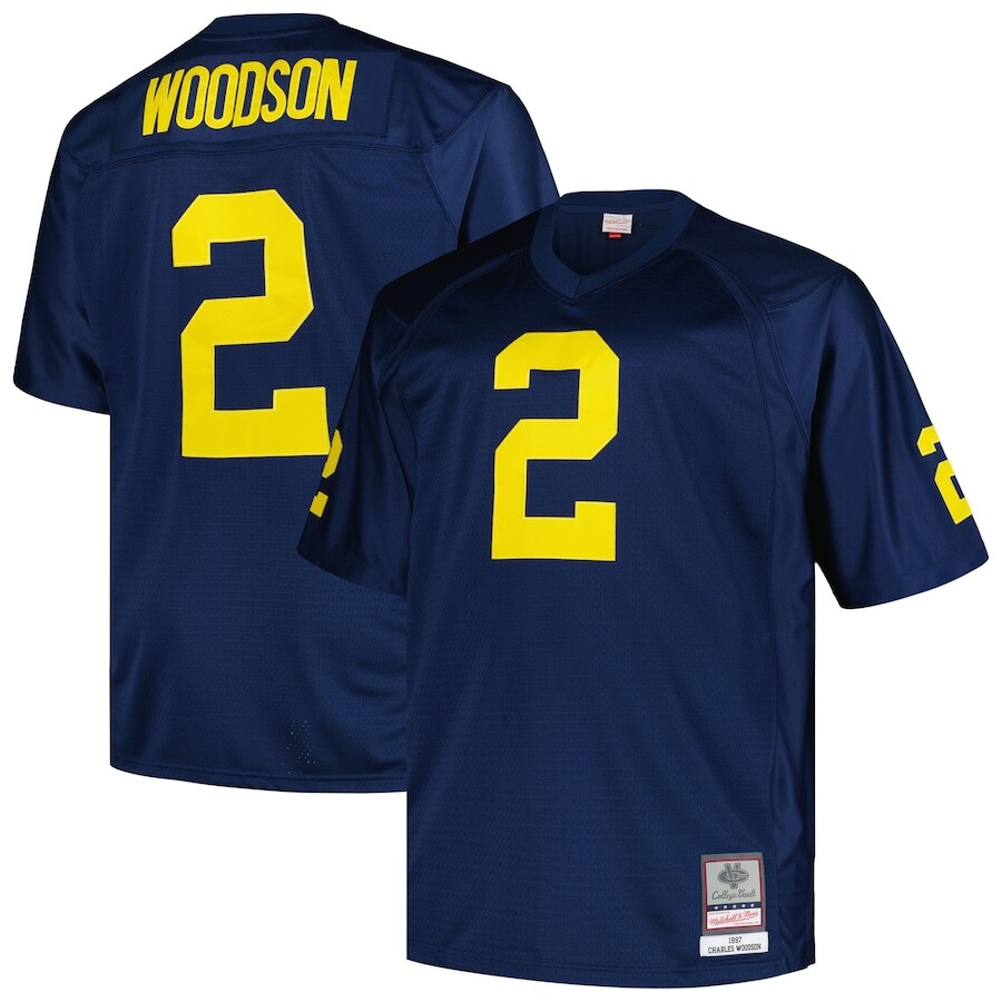 

Джерси Mitchell & Ness Michigan Wolverines, нави