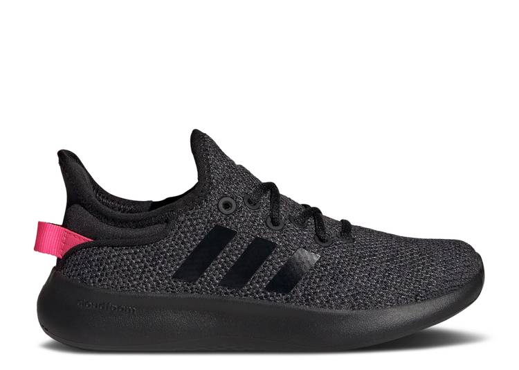 Adidas cloudfoam sales black pink