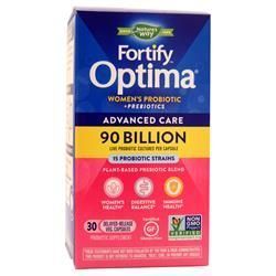 Nature's Way Fortify Optima женский пробиотик - Расширенный уход (90 миллиардов) 30 вег капсул optima daily пробиотик nature s way 30 капсул