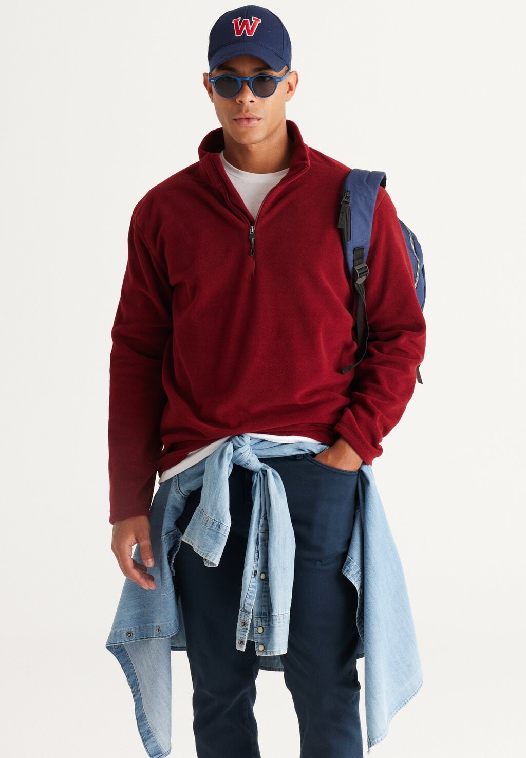 

Толстовка из флиса Standard Fit AC&CO / ALTINYILDIZ CLASSICS