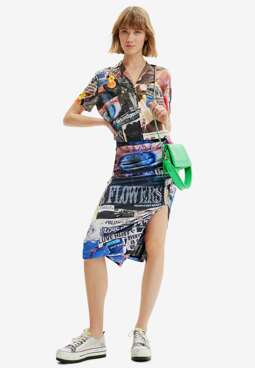 

Рубашка Desigual, мультиколор