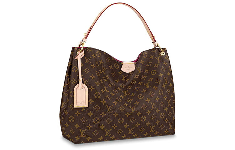 

Сумка Louis Vuitton Graceful Canvas Prints на одно плечо, розовый / красный