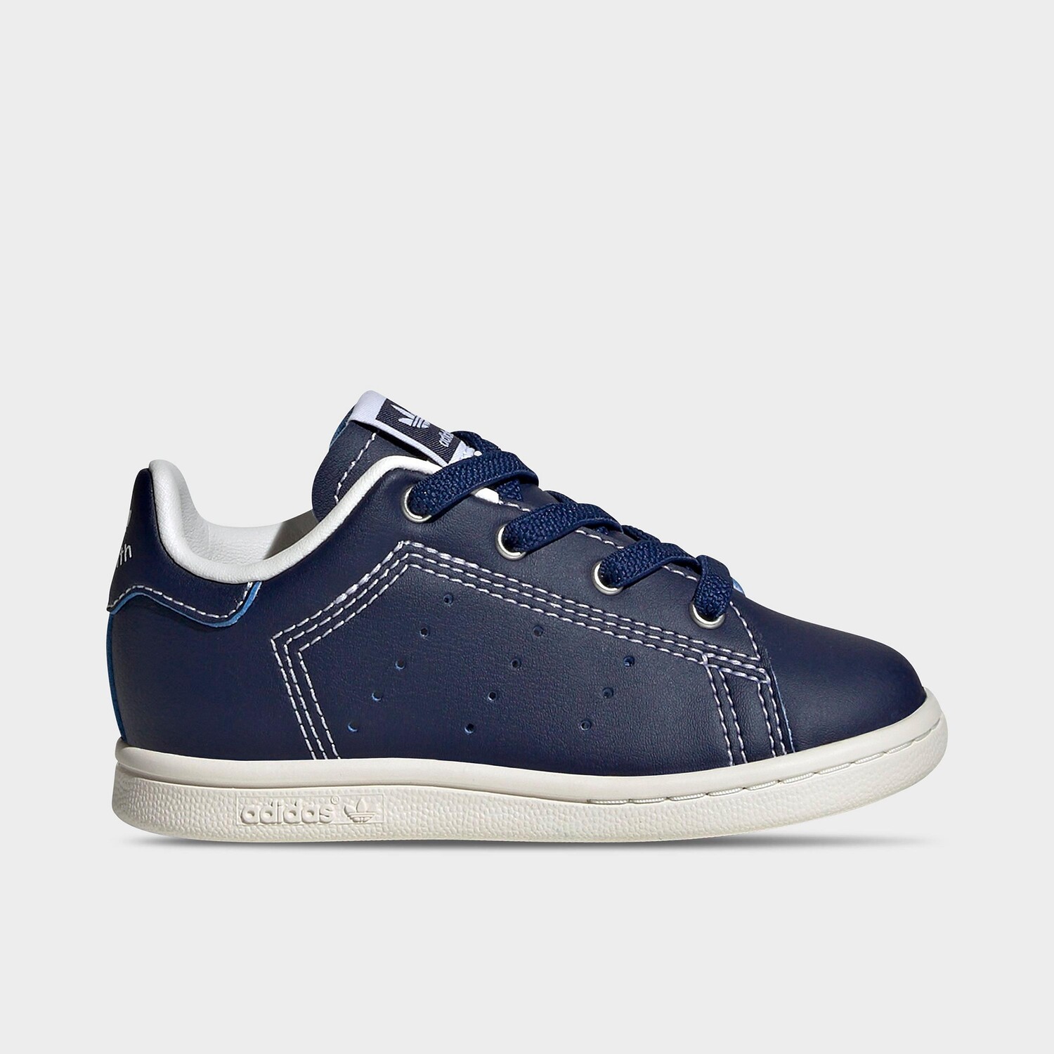 

Детская повседневная обувь adidas Originals Stan Smith из переработанного кружева для малышей, синий