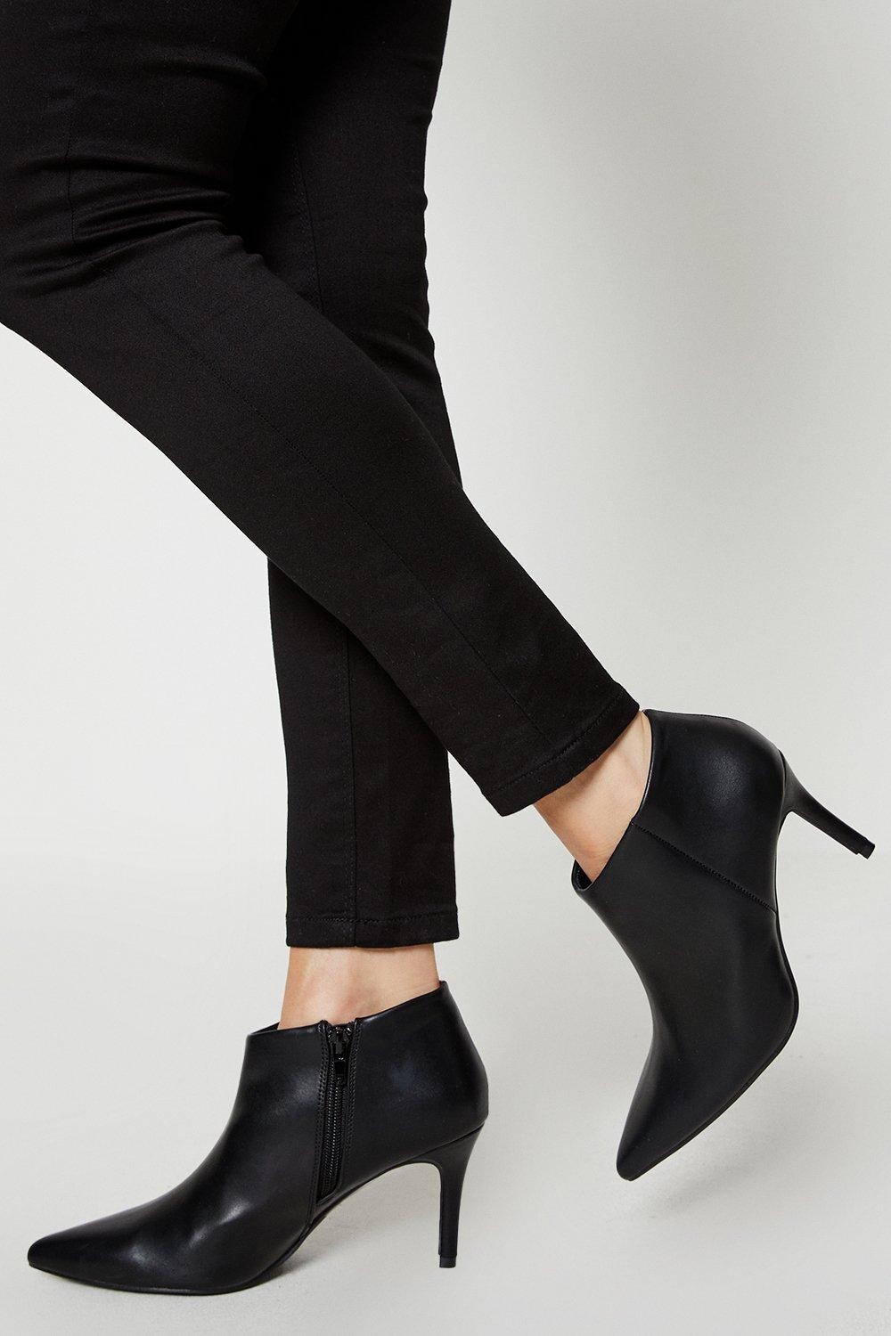 

Принципы: туфли-лодочки Odette на остроконечном каблуке-шпильке Dorothy Perkins, черный