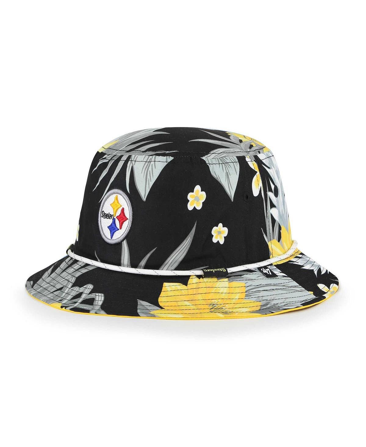 

Мужская черная панама Pittsburgh Steelers Dark Tropic '47 Brand