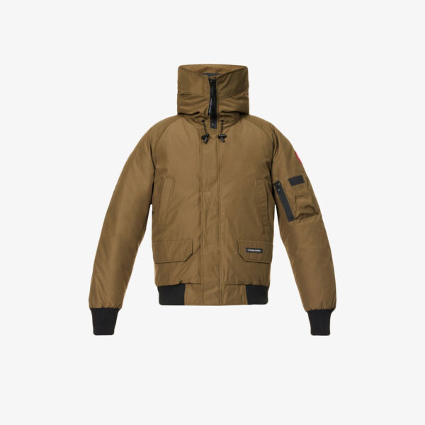 

Бомбер Chilliwack с капюшоном и капюшоном Canada Goose, зеленый