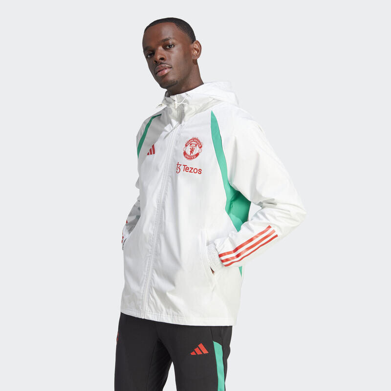 

Всепогодная куртка Manchester United Tiro 23 ADIDAS, цвет weiss