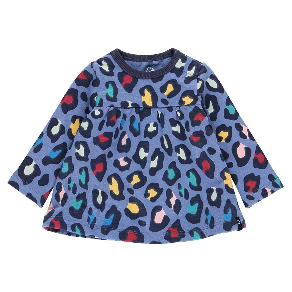 

Платье Boboli Organic Print Plush, синий