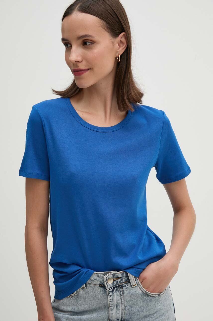 

Хлопковая футболка United Colors of Benetton, синий