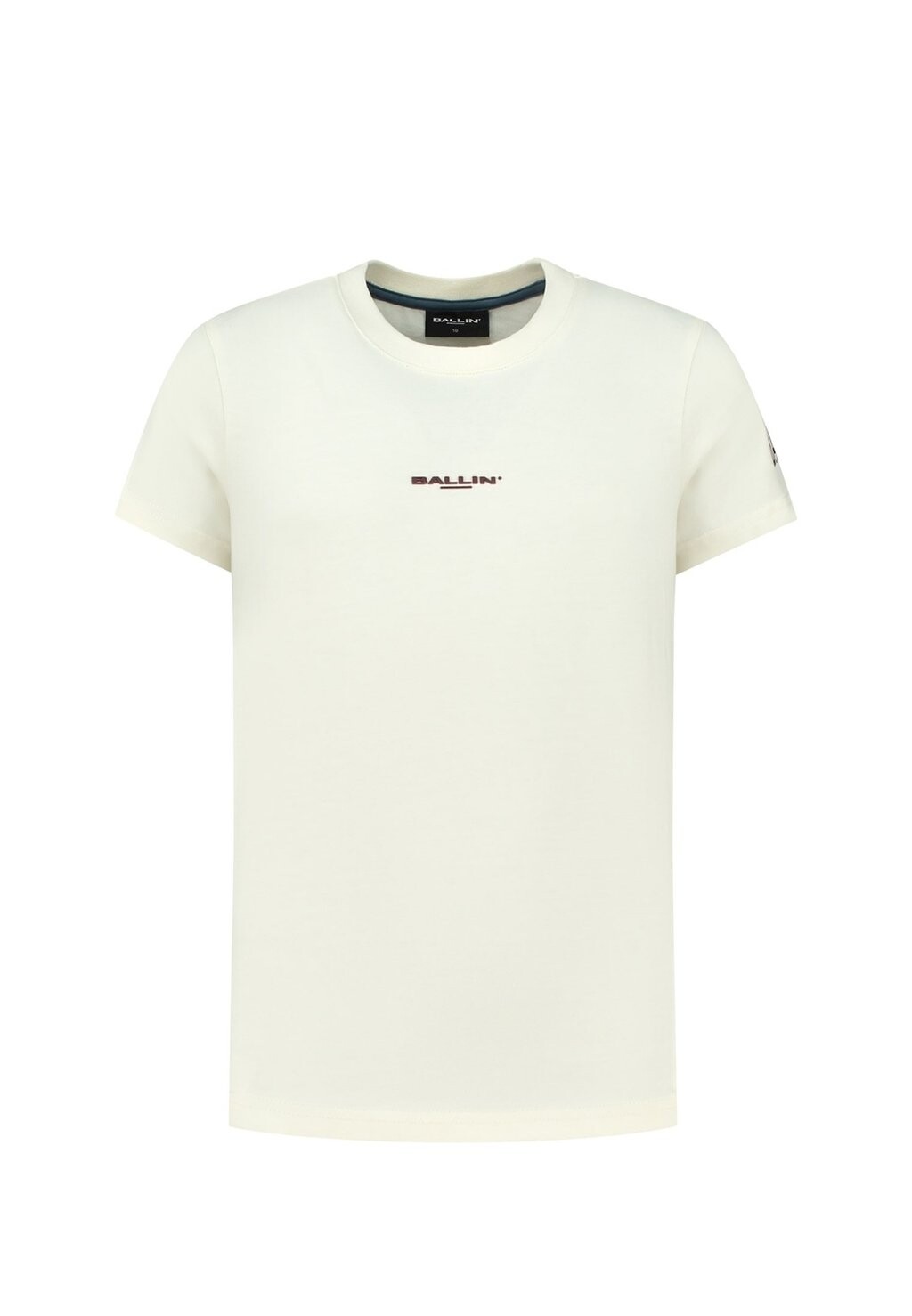 

Футболка с принтом SLIM FIT-CREWNECK SS Ballin, цвет ecru