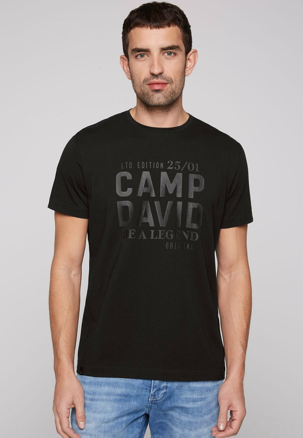 цена Футболка с принтом MIT LOGO Camp David, цвет black