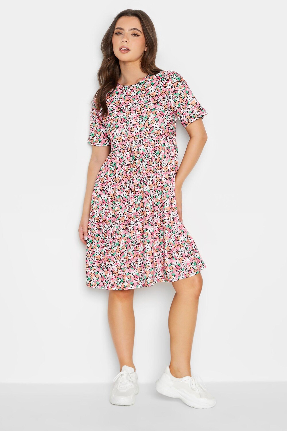 

Миниатюрное свободное платье PixieGirl, розовый
