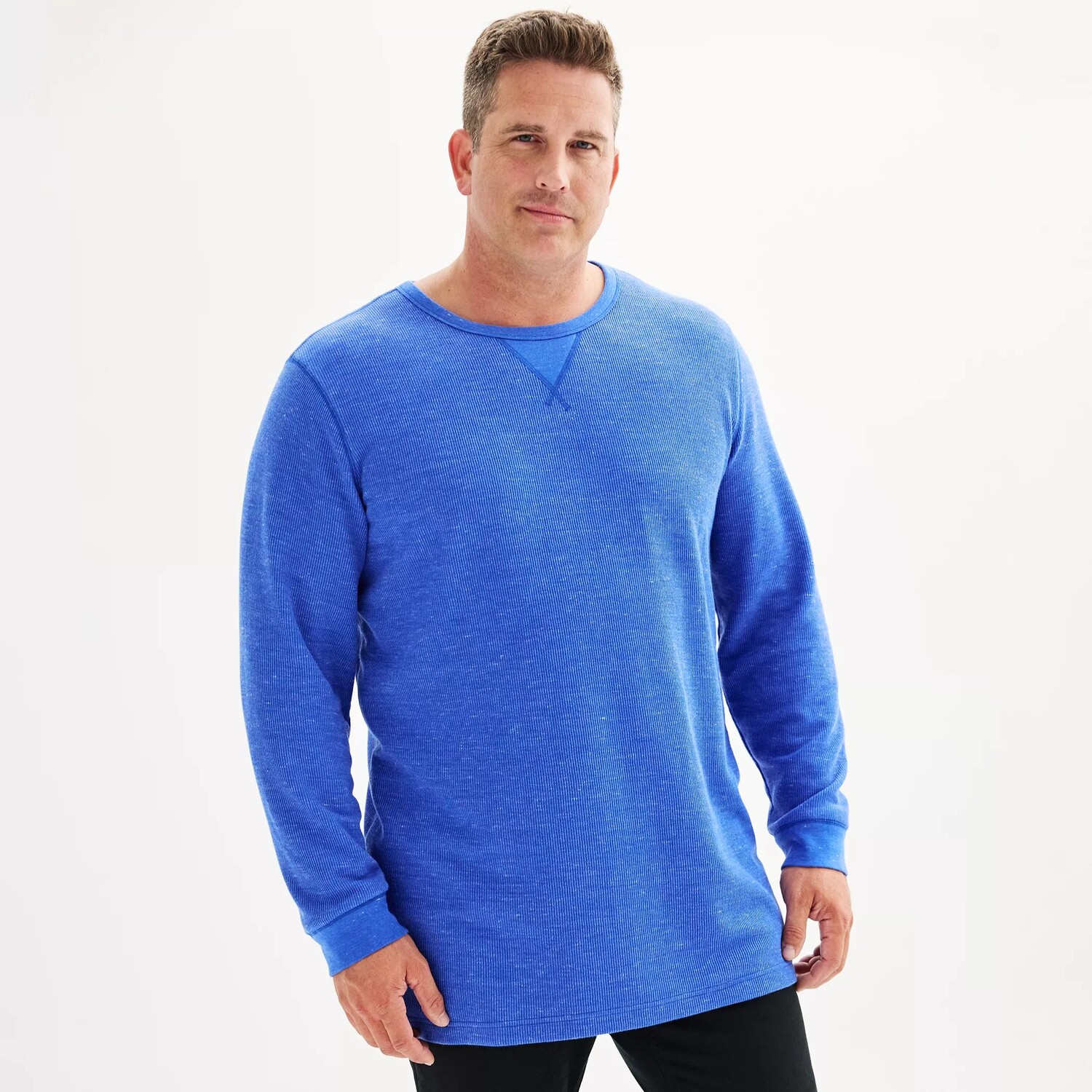 

Утепленный пуловер с круглым вырезом Big & Tall современного кроя Sonoma Goods For Life