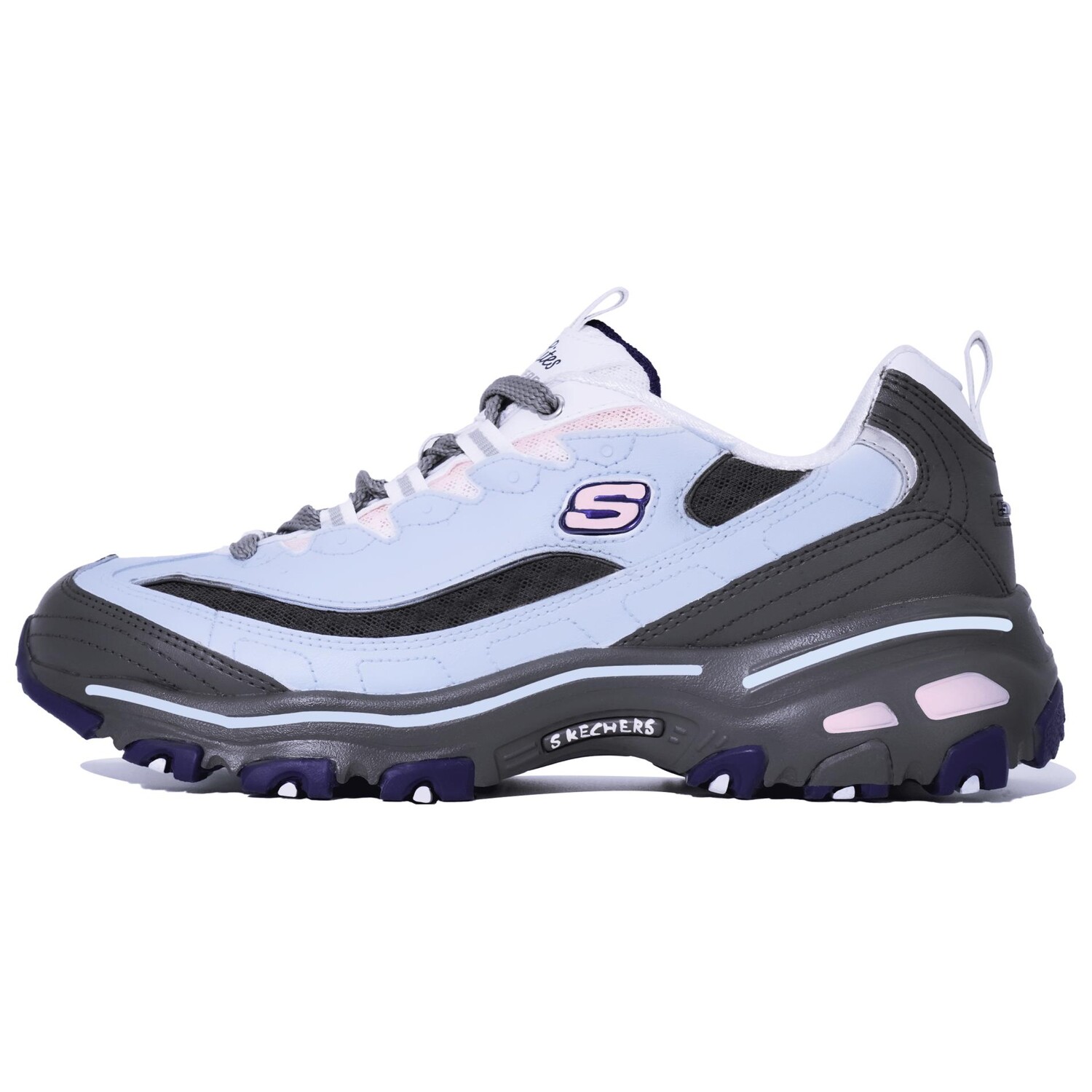 

Кроссовки Skechers D"Lites 1.0 Chunky Sneakers Women's Low-top Blue, синий