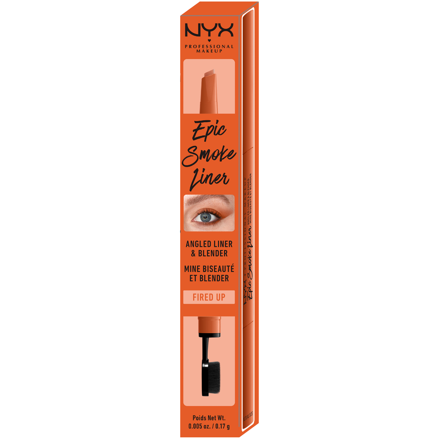 Подводка для глаз «зажженная» Nyx Professional Makeup Epic Smoke Liner, 0,17 гр