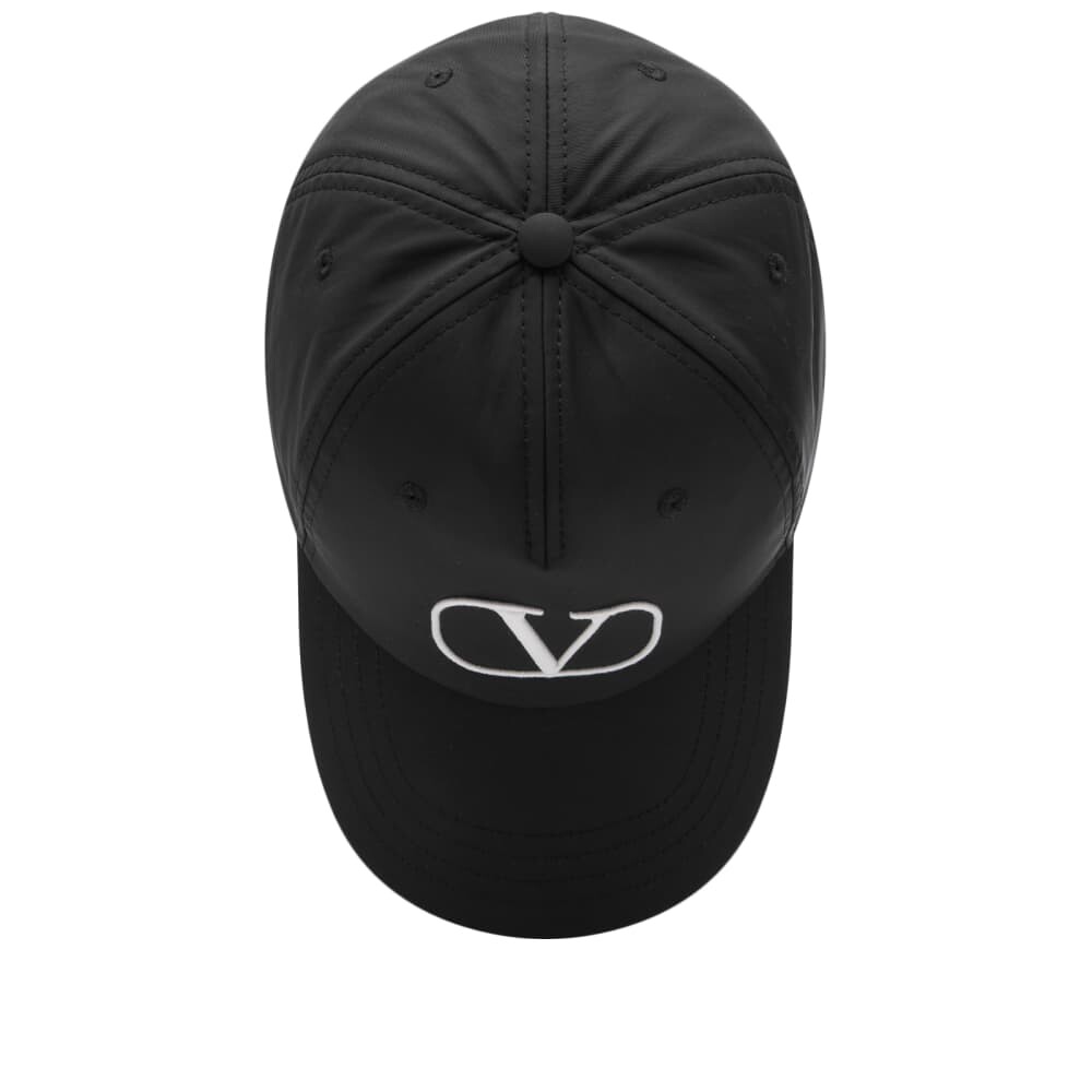 

Кепка с логотипом Valentino V, черный