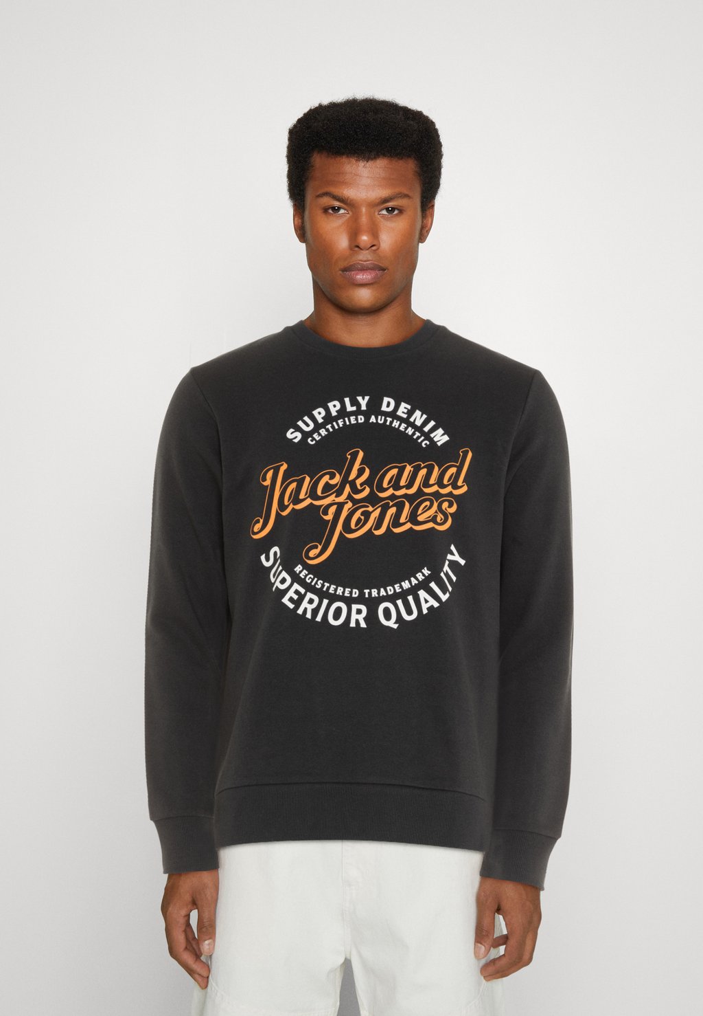 

Толстовка JJMIKK CREW NECK Jack & Jones, черный