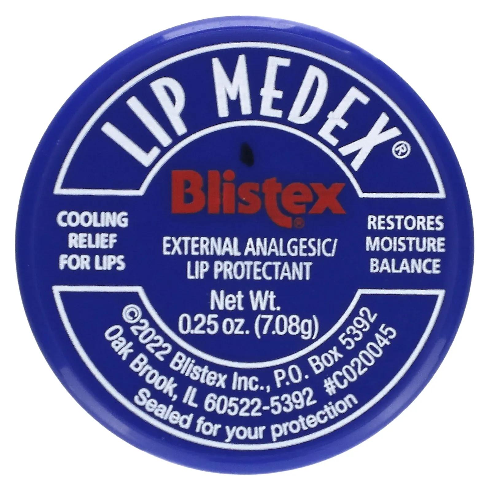 Blistex Lip Medex 3 баночки по 7,08 г (0,25 унции) prescriptskin набор пробников с ретинолом 3 профессиональных средства с антивозрастным эффектом 3 баночки по 5 г 0 18 унции