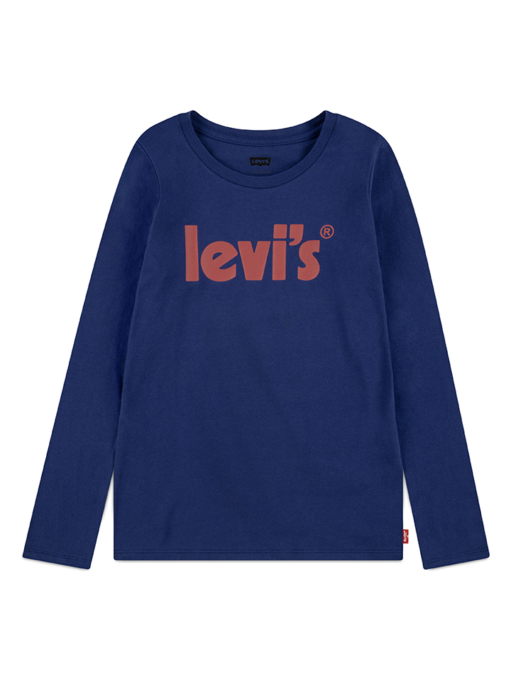 

Лонгслив Levi's Kids, синий