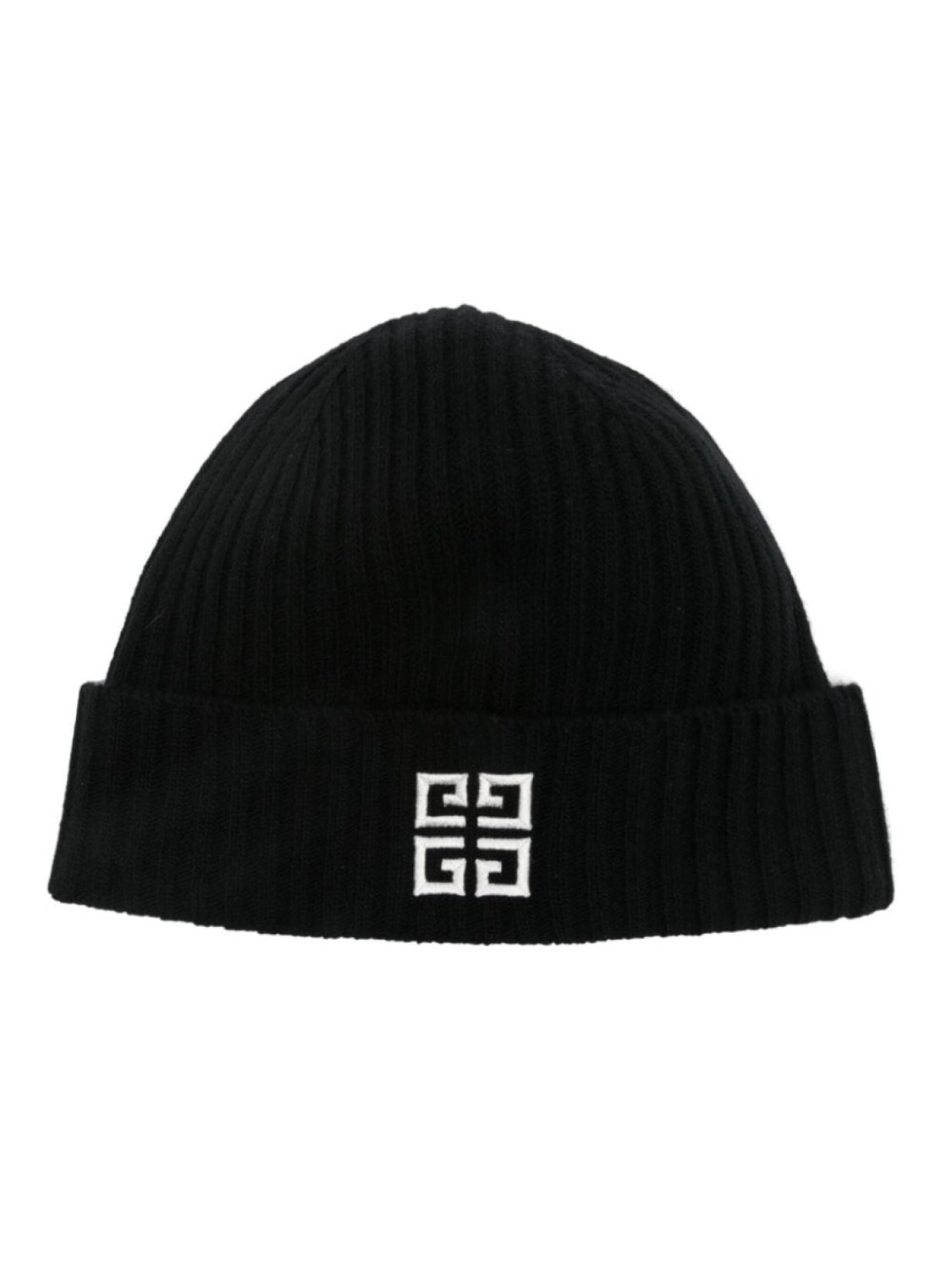 

Givenchy шапка бини в рубчик с вышивкой 4G, черный