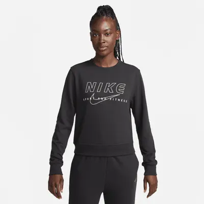 

Толстовка Nike Dri-FIT One, цвет Black/Sea Glass
