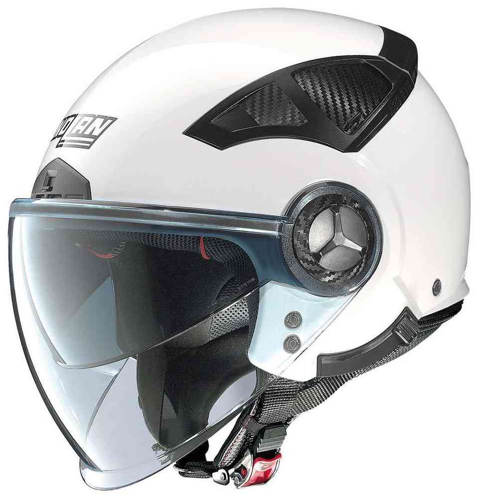 цена N33 Evo Классический реактивный шлем Nolan, белый металлик