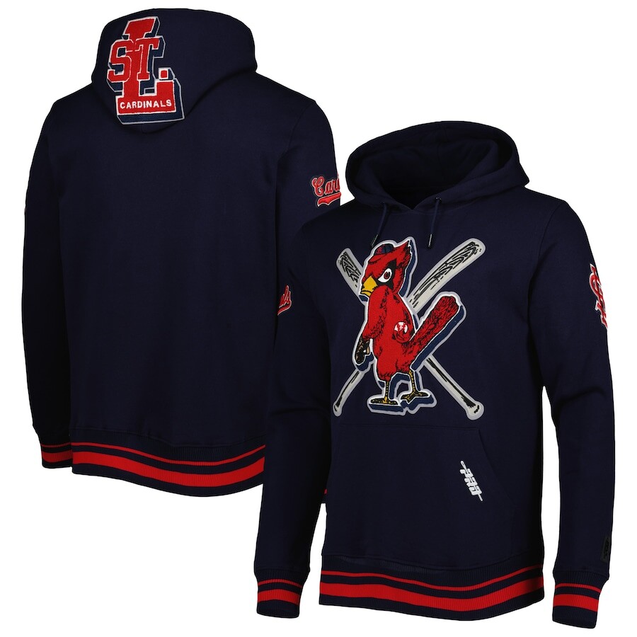 

Пуловер с капюшоном Pro Standard St Louis Cardinals, нави