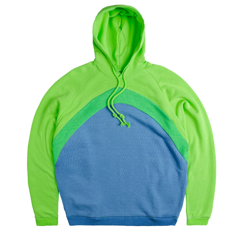 

Толстовка Erl Rainbow Hoodie ERL, синий