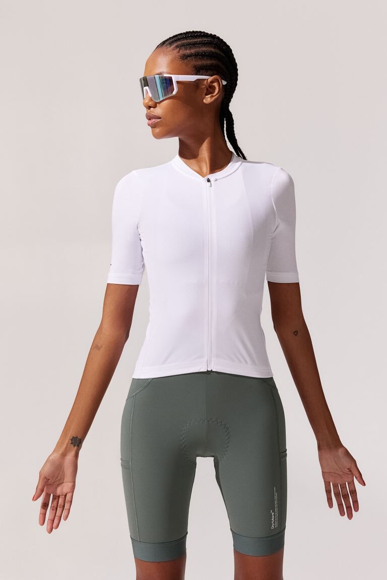 

Легкая велосипедная рубашка Drymove H&M, белый