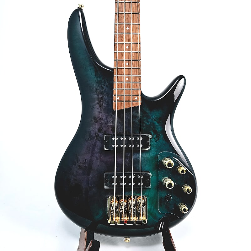 Басс гитара Ibanez SR400EPBDXTSU 4-String Electric Bass - Tropical Seafloor Burst