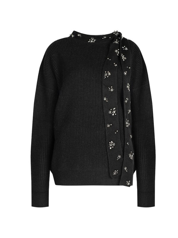 

Женский свитер Бруней Pinko, черный