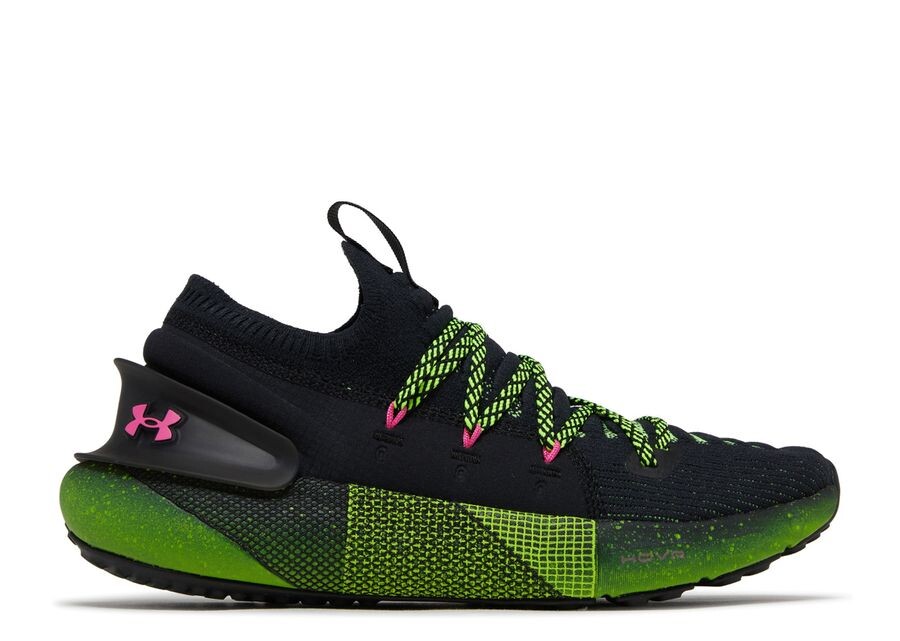 

Кроссовки Under Armour HOVR Phantom 3 Amp, цвет Black Lime Surge