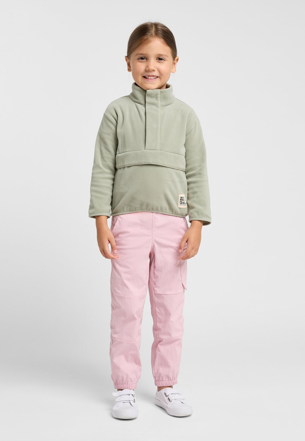 

Свитер флисовый SMILEYWORLD MIDLAYER Jack Wolfskin, цвет mint leaf