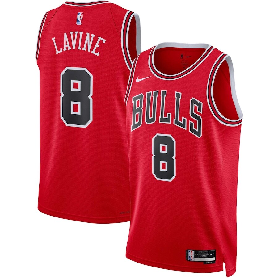 

Джерси Nike Chicago Bulls, красный