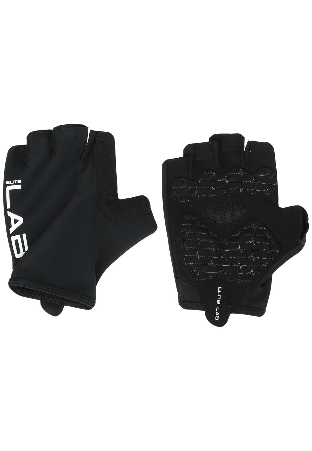 Перчатки с короткими пальцами BIKE ELITE CORE ELITE LAB, цвет black