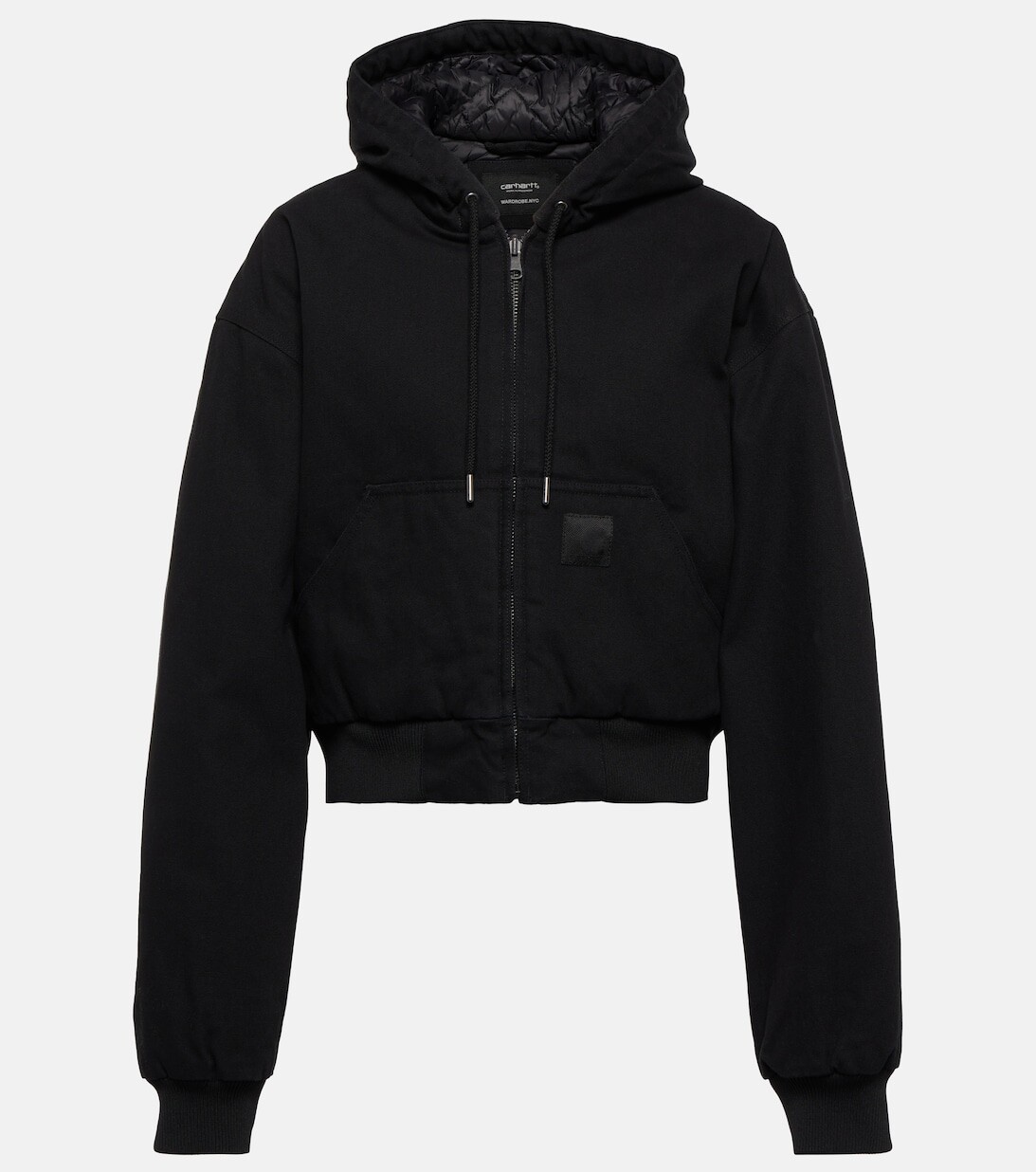 

Двусторонняя худи из коллаборации с Carhartt WIP WARDROBE.NYC, черный
