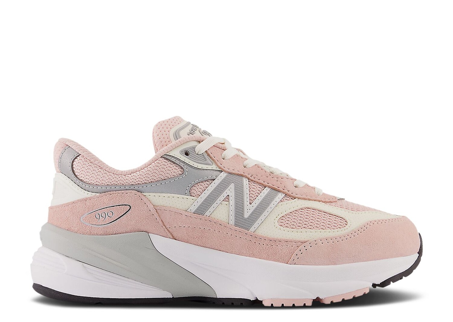 

Кроссовки New Balance 990V6 Big Kid X-Wide 'Pink Haze', розовый
