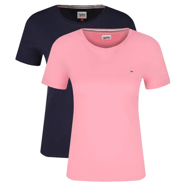 

Комплект из двух футболок стандартного кроя Tommy Hilfiger, синий
