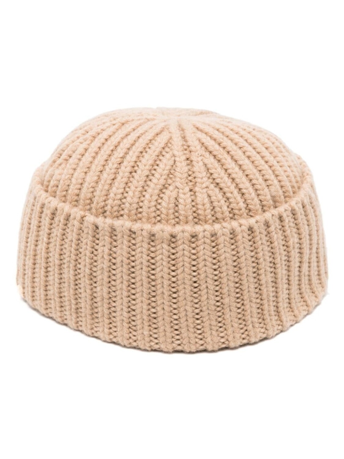 

Gucci logo-patch ribbed beanie, нейтральный цвет