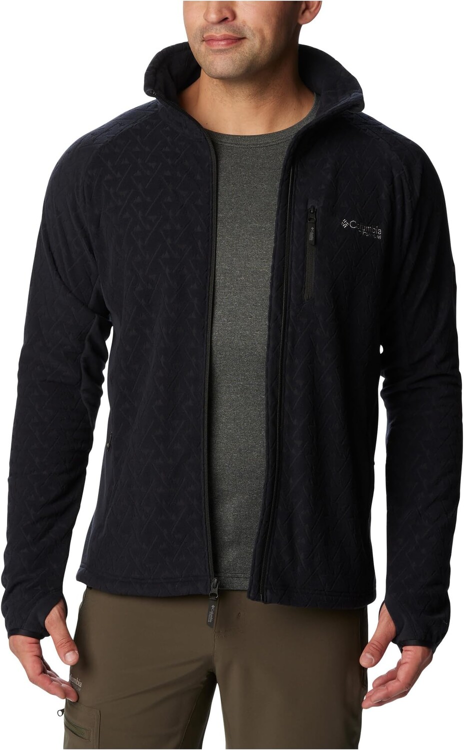 

Куртка Titan Pass 3.0 Full Zip Fleece Columbia, черный