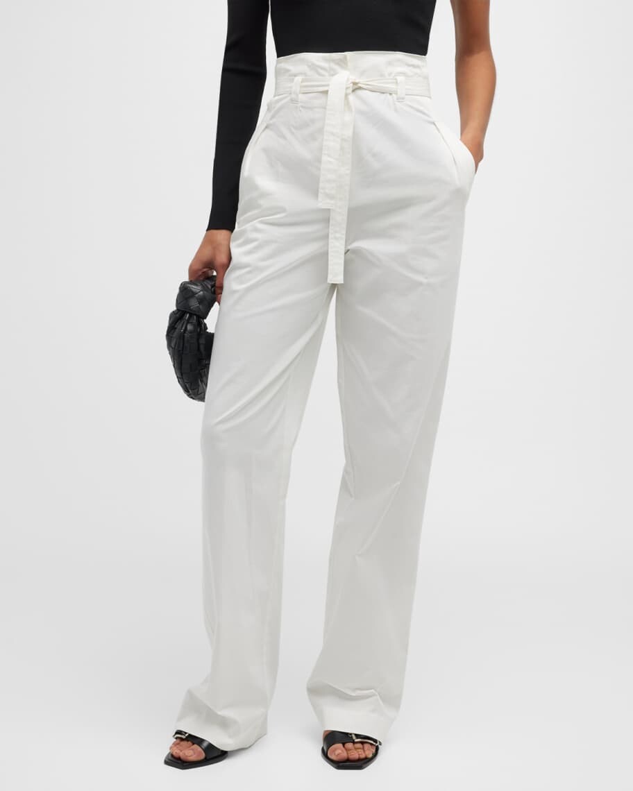

Широкие брюки Denver с высокой посадкой Derek Lam 10 Crosby