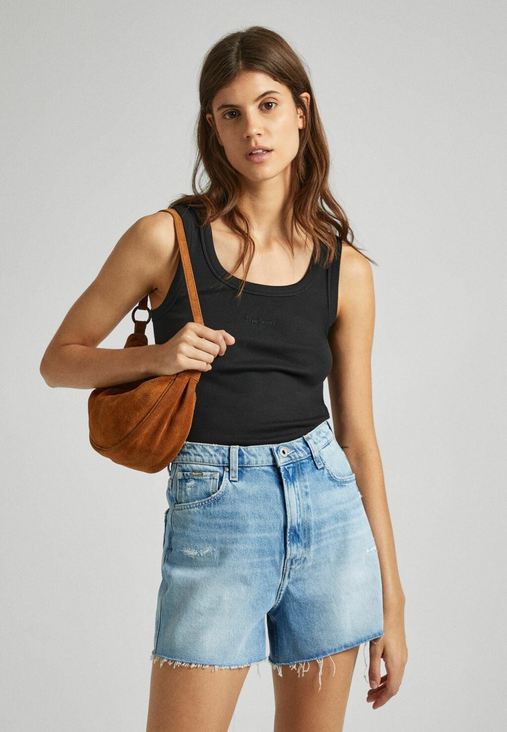 

Топ LANE Pepe Jeans, черный