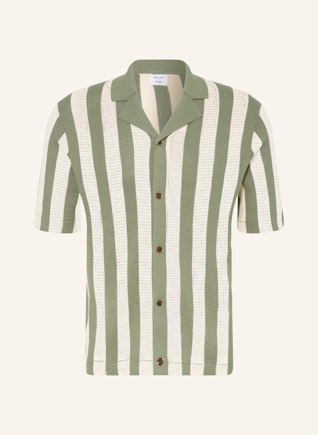 

Рубашка REISS TORTOLLI Regular Fit, экру