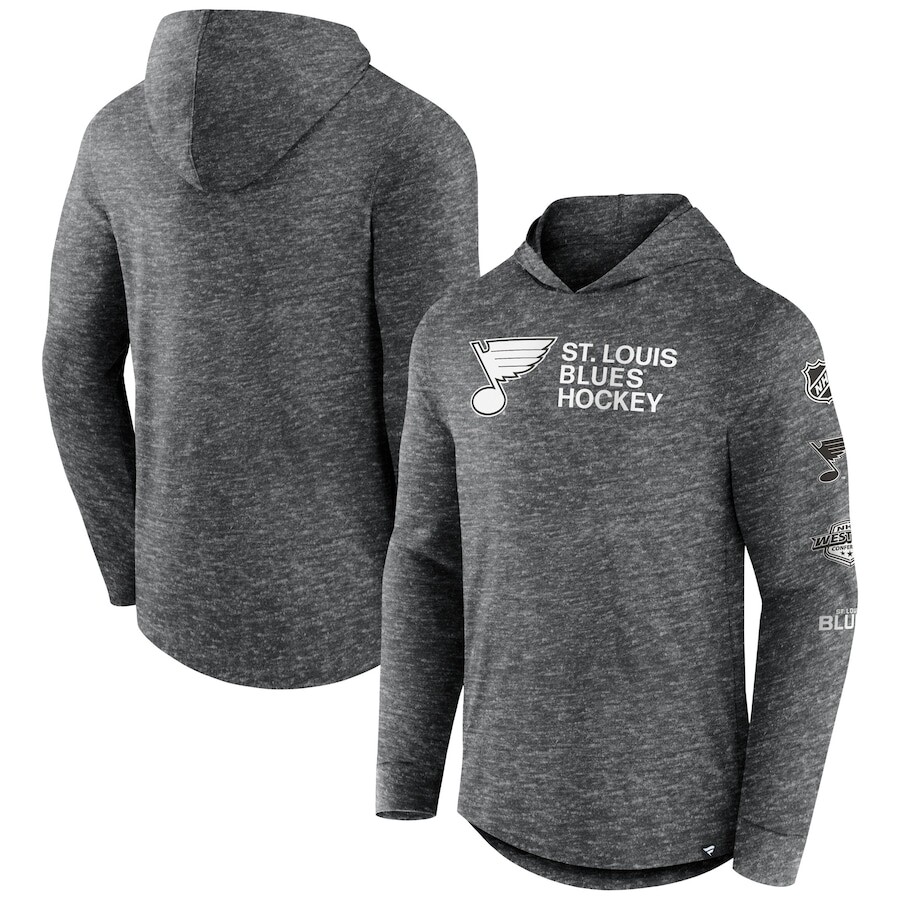 

Толстовка Fanatics Branded St Louis Blues, угольный