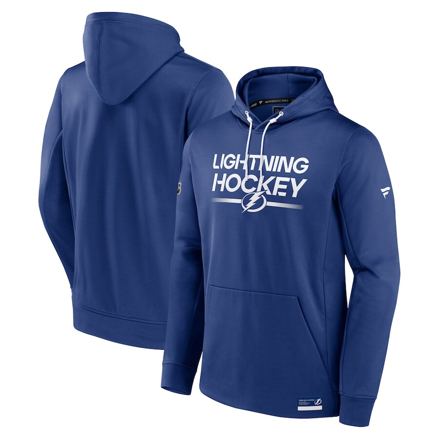 

Пуловер с капюшоном Fanatics Branded Tampa Bay Lightning, синий